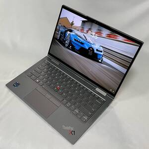 フルスペック 美品 ThinkPad X1 Yoga Gen 7 SIMフリ MS Office 2021 - CPU i7/ MEM 32GB / SSD 2TB / OLED LCD 4K / 顔認証カメラー/ Win11