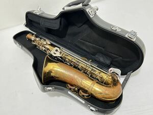 D(0905d8)アルトサックス 木管楽器 管楽器 アンティーク レトロ 欠品あり ＊商品説明必読 ジャンク品 ケース有り