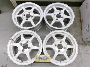 SSR　タイプC　14インチ　アルミホイール　4本　4穴　PCD100　6J/5J　+38　軽量　SSR Type-C　野田