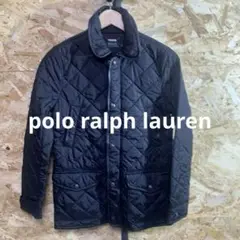 【番10001】polo ralph lauren キルティングジャケット　黒