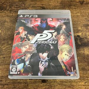 【1円スタート】 PS3 ペルソナ5