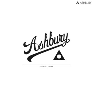 【ASHBURY】アシュベリー★09★ダイカットステッカー★切抜きステッカー★5.0インチ★12.7cm