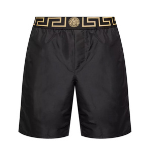 送料無料 1 VERSACE ヴェルサーチ ABU01023 A232415 ブラック グレカ柄 海パン 水着 スイムウェア パンツ size 4