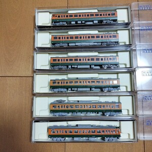 【中古品　改造品】②KATO　カトー　113系　床下グレー　JR東海タイプ編成　6両　　　　鉄道　鉄道模型　Nゲージ　JR　JR東海