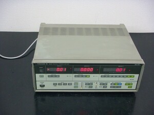 【正常動作品】YOKOGAWA 2533-21 AC/DC 600V 20A パワーメーター