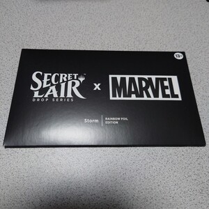 MTG SLD Storm 英語foil Secret lair MARVEL RAINBOW FOIL EDITION 1パック 未開封 即決