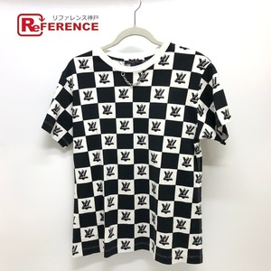 美品 LOUIS VUITTON ルイヴィトン CA36929 LVツイストロックプリント Tシャツ 半袖Ｔシャツ ホワイト レディース【中古】