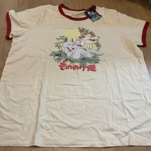 もののけ姫 Tシャツ princess mononoke anime tee スタジオジブリ STUDIO GHIBLI アニメT vintage used ナウシカ ラピュタ となりのトトロ