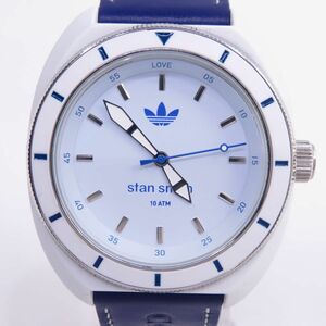 158s adidas アディダス Stan Smith スタンスミス ADH9086 クオーツ 腕時計 ※中古