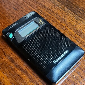 レトロ Panasonic ポケットラジオ RF-H860 AM FM パナソニック 携帯ラジオ ※動作未確認 ジャンク扱い