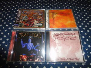 ...AND YOU WILL KNOW US BY THE TRAIL OF DEAD 良好アルバム4枚