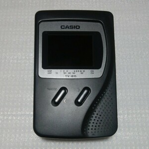 【中古】CASIO カシオ TVー615 ポケット液晶カラーテレビ 96年製