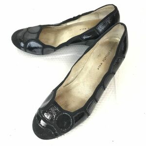 ツモリチサト/tsumori chisato★ウェッジソールパンプス/エナメル【23/黒/BLACK】Shoes/pumps◆Q-208