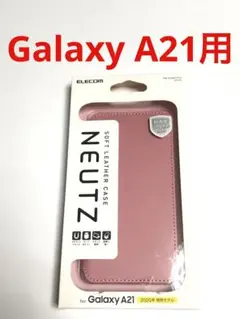 12068 GALAXY  A21 手帳型ケース ピンク