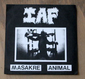 I.A.F. × Under Threat - Masakre Animal / EP, Numbered 00579 / Punk, Hardcore, Crust, パンク, ハードコア, クラスト