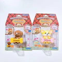 ❤️セガトイズ　ゆびわんこ　チワワ　トイプードル クリームイエロー　チョコ