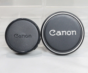032846 【良品 キヤノン】 Canon FD レンズリアキャップ＆内径60mm(フィルター径 58mm) かぶせ式 メタルレンズキャップ