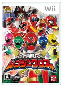 【中古】スーパー戦隊バトル レンジャークロス(特典なし) - Wii