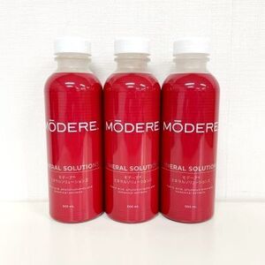 ★数量限定！3本セット★ モデーア/MODERE ミネラルソリューションズ 500ml ×3 計1500ml 期限2026年1月以降