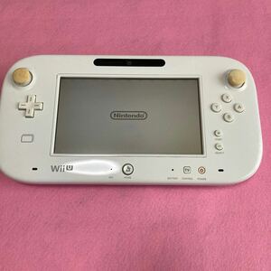 Nintendo WiiU ゲームパッド ホワイト ジャンク品