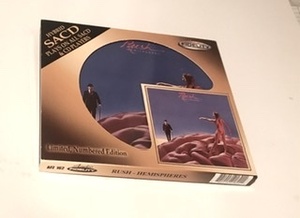 RUSH HEMISPHERE Audio Fidelity SACD AFZ 162 Remaster Kevin Gray ラッシュ 神々の戦い　廃盤