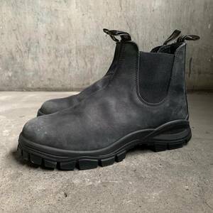 Blundstone LUG BOOT ヌバック UK10 BS2238056 ブランドストーン サイドゴアブーツ