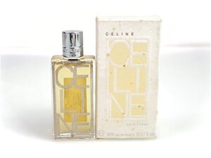 未使用　セリーヌ　CELINE　POUR FEMME　プールファム　オードトワレ　ボトル　5ml　ミニ香水　YMK-850