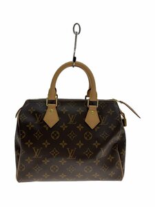 LOUIS VUITTON◆2)スピーディ25_モノグラム・キャンバス_BRW/PVC/BRW