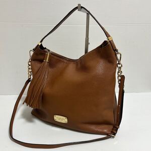 MICHAEL KORS マイケルコース　 ショルダーバッグ　2way ハンドバッグ　レザー　ブラウン　＊78