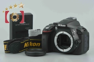 【中古】Nikon ニコン D5300 ブラック デジタル一眼レフカメラ