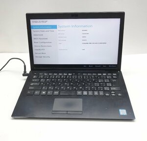 NT: SONY VAIO VJPG11C11N　Core i7-7500U　2.70GHz /メモリ：8GB/ 無線/ノートパソコン　ジャンク