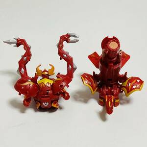 【中古品】SEGATOYS セガトイズ 爆丸 コンバットセット ノヴァ・クラックス ヴァイサー ダラク ズーカネーター セット フィギュア