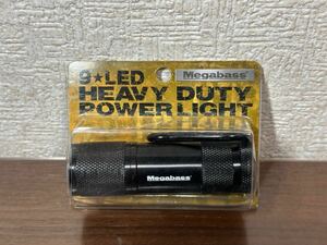 メガバス 9LED ヘビー デューティー パワー ライト メガバスホワイト HEAVY DUTY POWER LIGHT MEGABASS WHITE