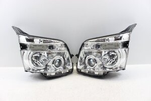 美品　ヴォクシー　ZRR70W　キラメキ　前期　ヘッドライト　左右　キセノン　HID　コイト　28-203　打刻VK　285644-285645-I78