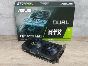 NVIDIA ASUS GeForce RTX3060 12GB DUAL OC V2 【グラフィックボード】