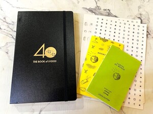 ★未使用 LOUIS VUITTON/ルイヴィトン 40周年 THE BOOK OF LV 2020 ハードカバーノートブック ブラック ステーショナリー 手帳 ★