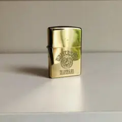 ソリッドブラスハワイ大学ZIPPO