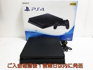 【1円】PS4 本体/箱 セット 500GB ブラック SONY PlayStation4 CUH-2200A 初期化/動作確認済 プレステ4 FW12.00 G08-063tt/G4