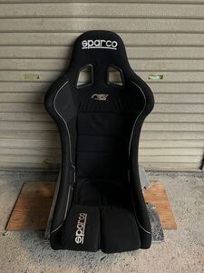 SPARCO スパルコ RACING SEAT FIA 8855-1999 フルバケ バケットシート サイド止めレール用 ブラック 黒