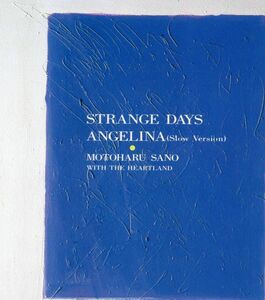 3000【ＥＰ盤】 ☆美麗品☆　佐野元春 WITH THE HEARTLAND STRANGE DAYS ANGELINA　≪貴重レコード≫