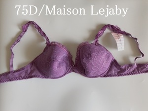 75D☆Maison Lejaby　レジャビ　高級　海外ランジェリー　ブラ