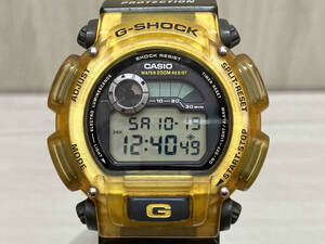 CASIO G-SHOCK G-LIDE DW-9000 ケースサイズ 4.0cm ラバーベルト 遊革割れあり