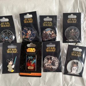 ディズニー ピンバッジ ピン スターウォーズ STARWARS ミッキー ジェダイ