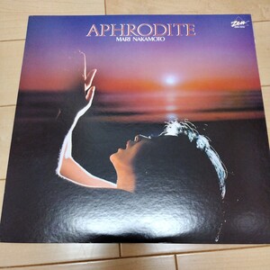 LPレコード レコード LP 中本マリ アフロディーテの祈り aphrodite