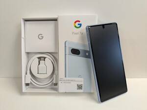 【241112-1】美品 Google Pixel 7a SIMフリー [Color : Sea]