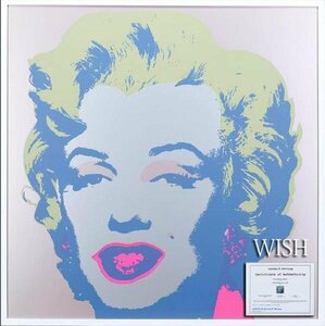 【真作】【WISH】アンディ・ウォーホル Andy Warhol「Marilyn Monroe 11.26」シルクスクリーン◆マリリン サンデーモーニング版#24042708