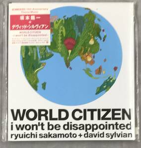 新品未開封CD☆坂本龍一＋デヴィッド・シルヴィアン,. WORLD CITIZEN -I won