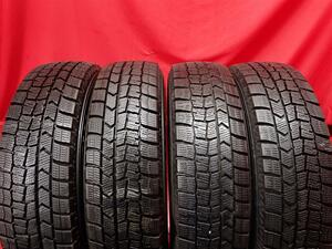 スタッドレス4本 155/70R13 75Q 4本セット ダンロップ ウィンター MAXX 02(WM02) DUNLOP WINTER MAXX 02 7.5分山★stati13 バモス マーチ