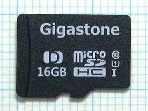 ★Gigastone micro SDHC メモリーカード １６ＧＢ 中古★送料８５円・１８５円