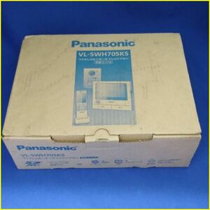 ★【未使用/箱難品/パナソニック ワイヤレスモニター付テレビドアホン】 Panasonic 外でもドアホン VL-SWH705KS ★